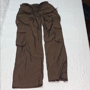 SHEIN Brown Track Pants
